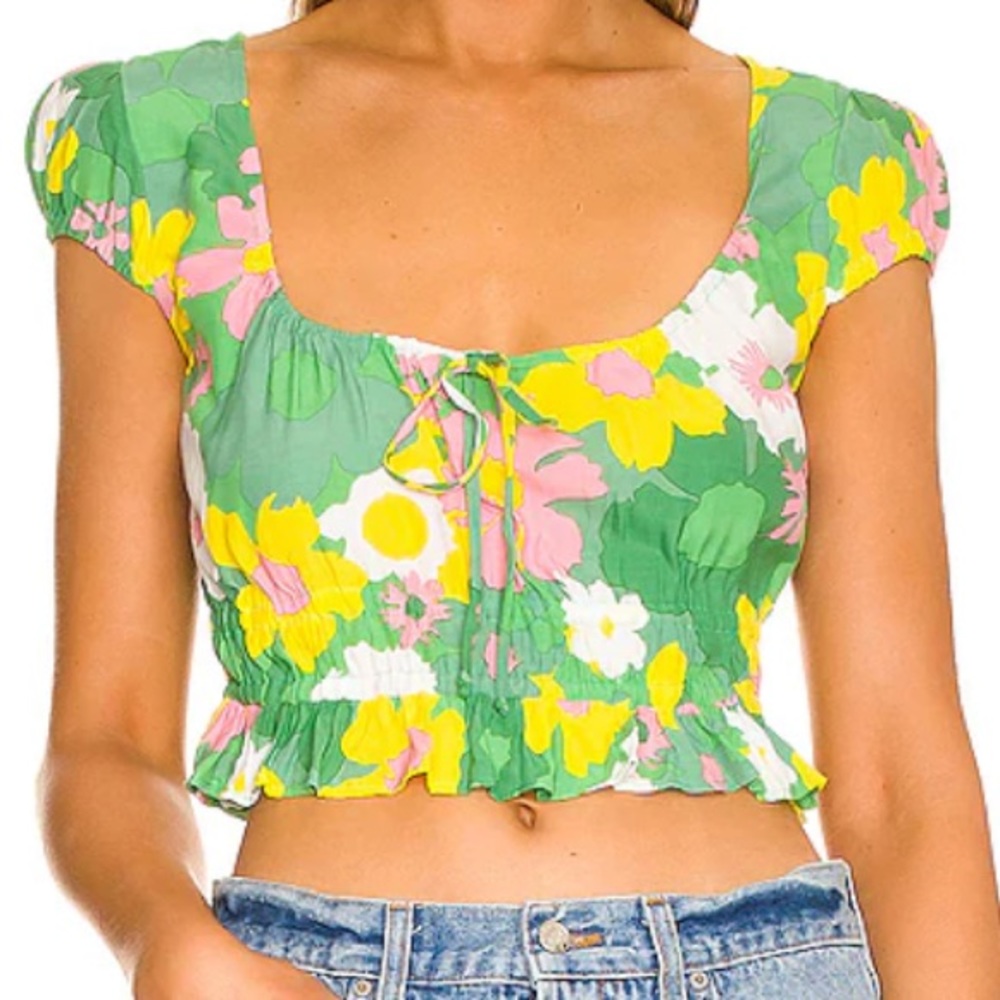 *NWT* Las Olas Top in La Palma Floral Print